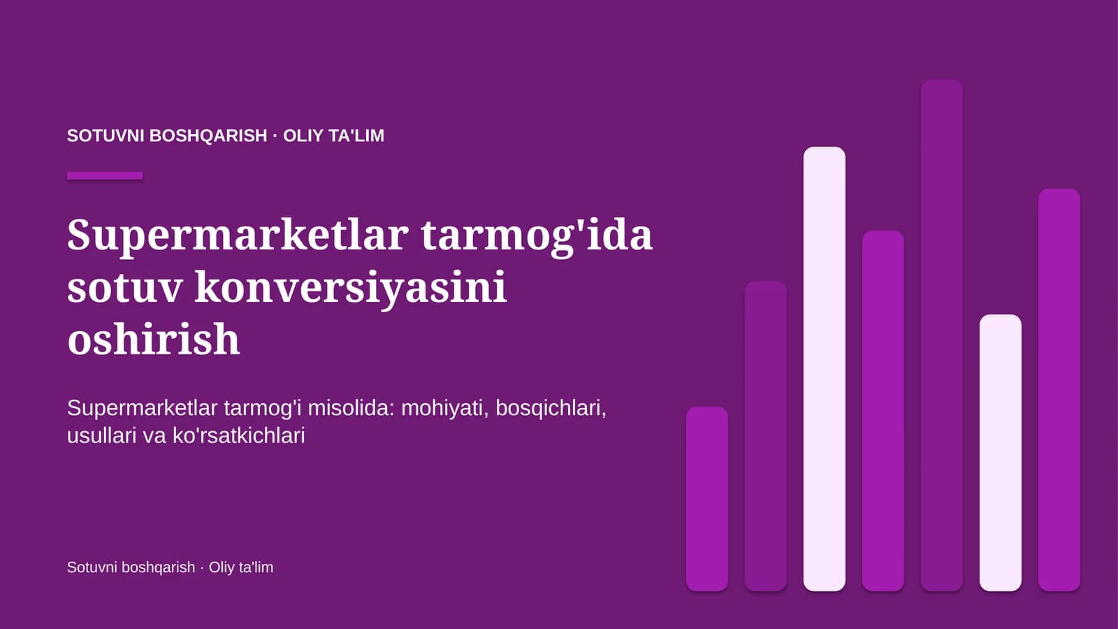 supermarketlar tarmog'ida sotuv konversiyasini oshirish 3131