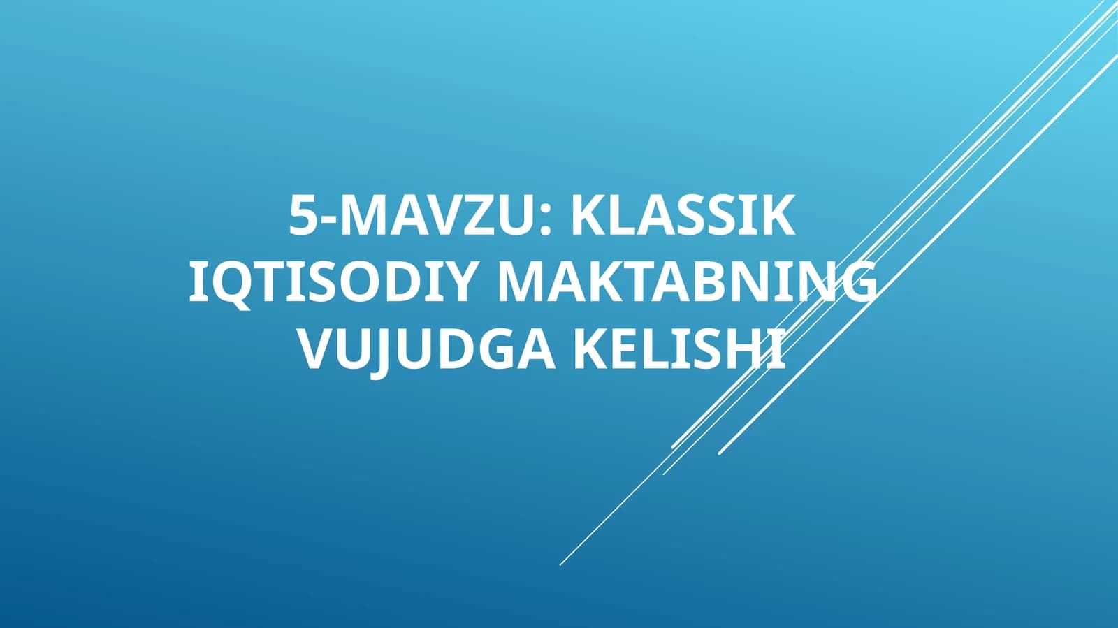 Uilyam Petti (1623-1687)-Angliya klassik siyosiy iqtisodining asoschisi