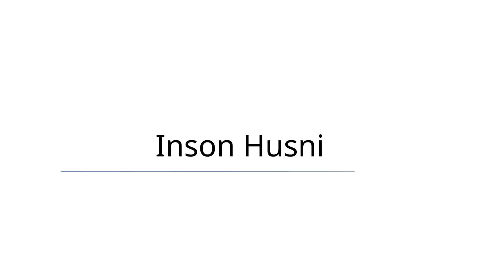 Inson Husni