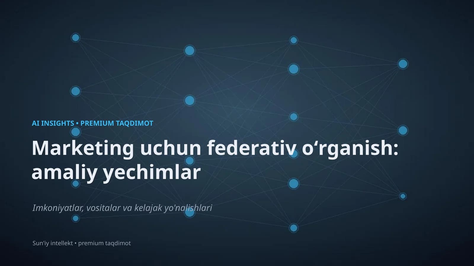 PREMIUM TAQDIMOT