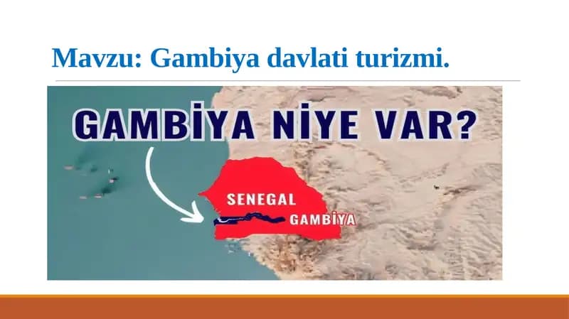 Gambiya davlati turizmi