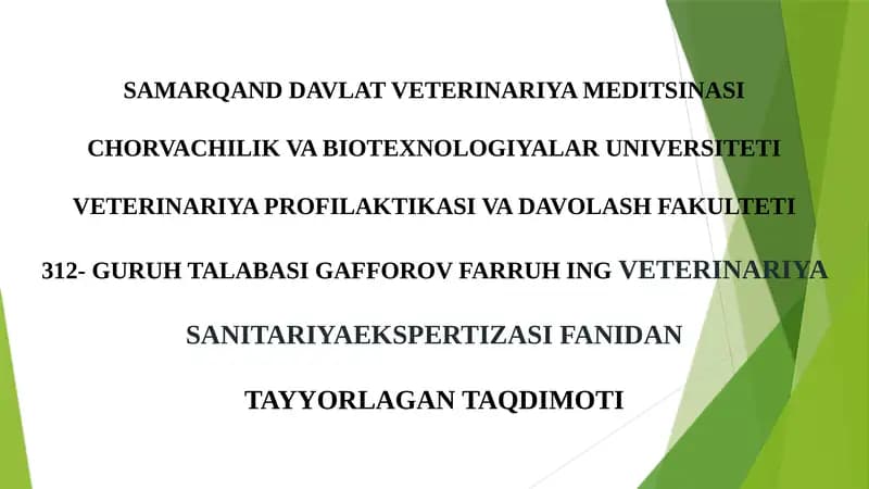 Veterinariya suti ekspertizasi