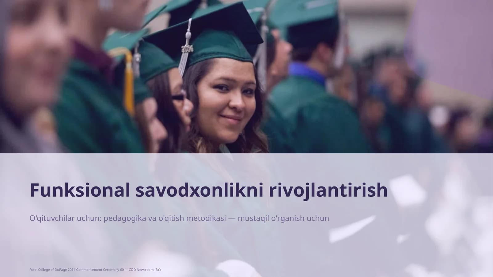 Funksional savodxonlikni rivojlantirish