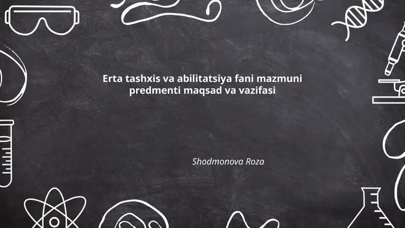 Fanning mazmuni va taʼrifi