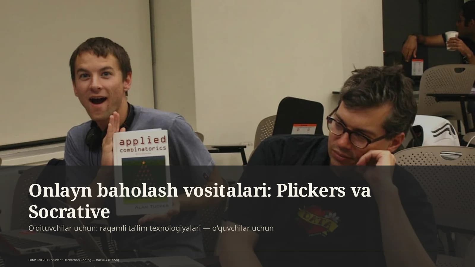 Onlayn baholash vositalari: Plickers va Socrative