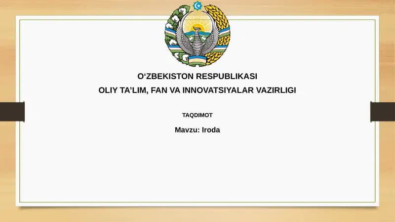 Iroda