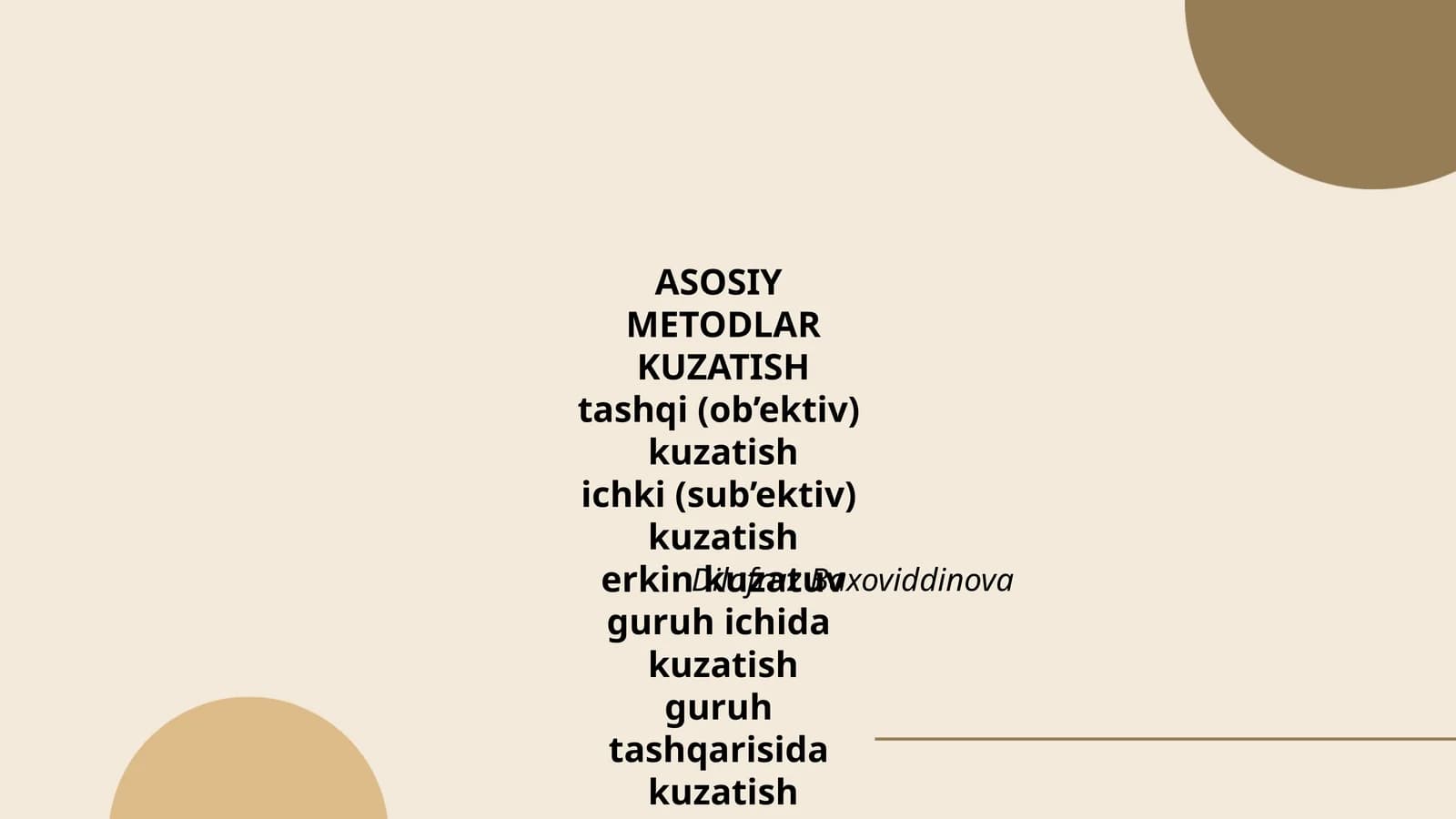 KUZATISH