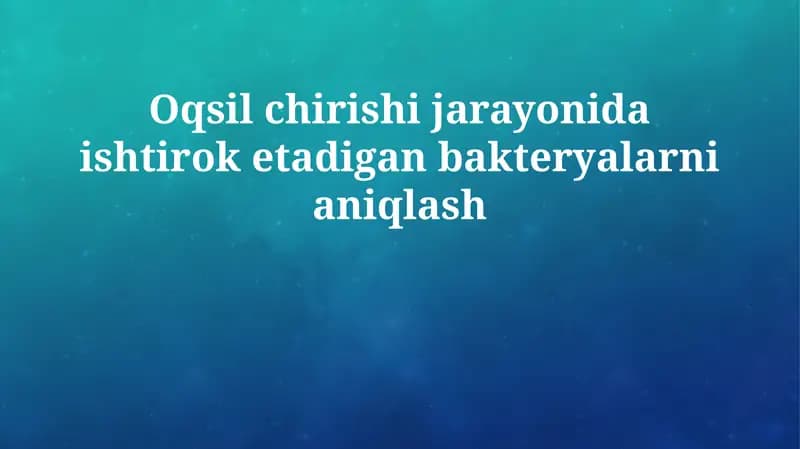 Protein parchalanishi