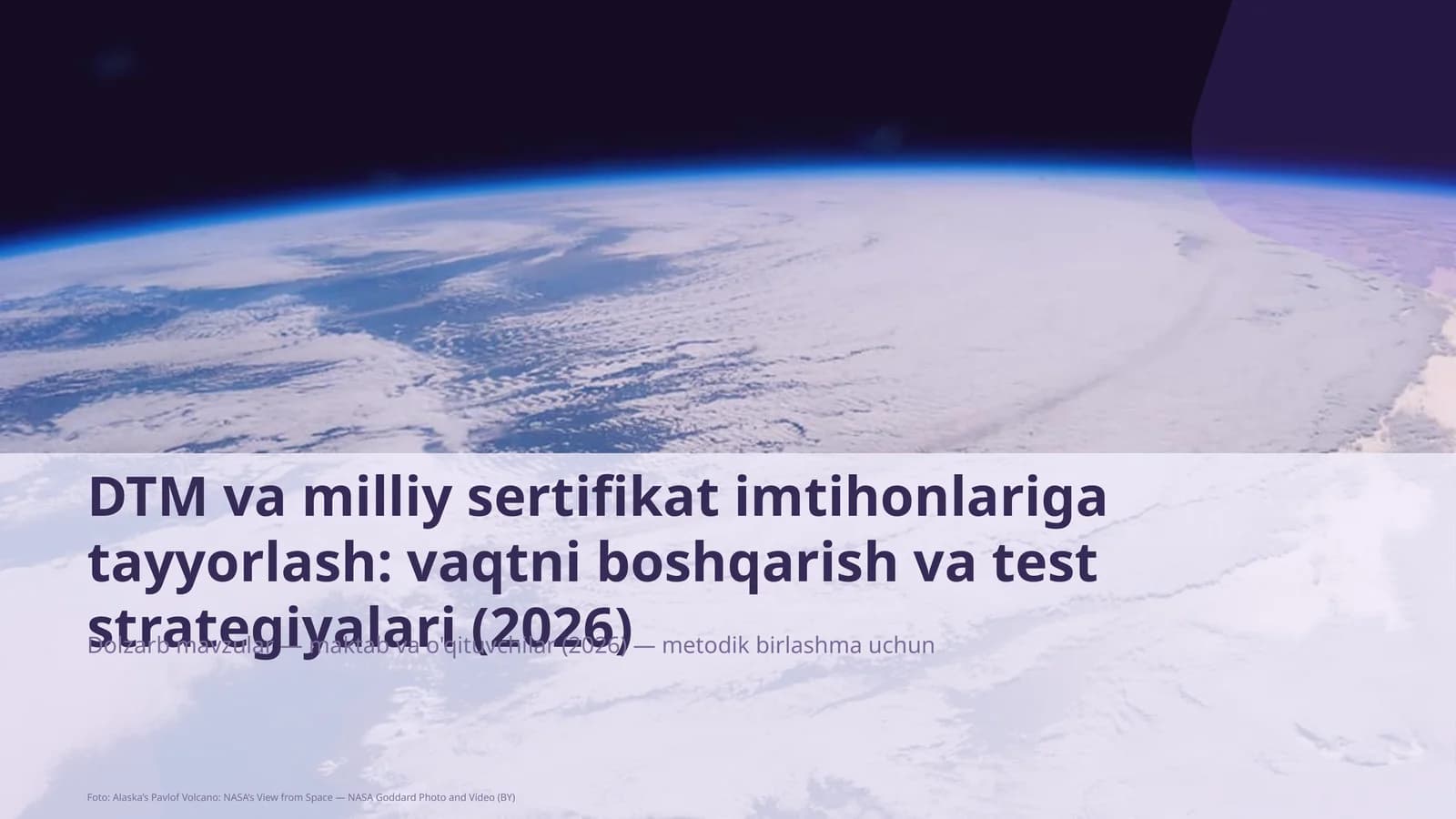 Dolzarb mavzular