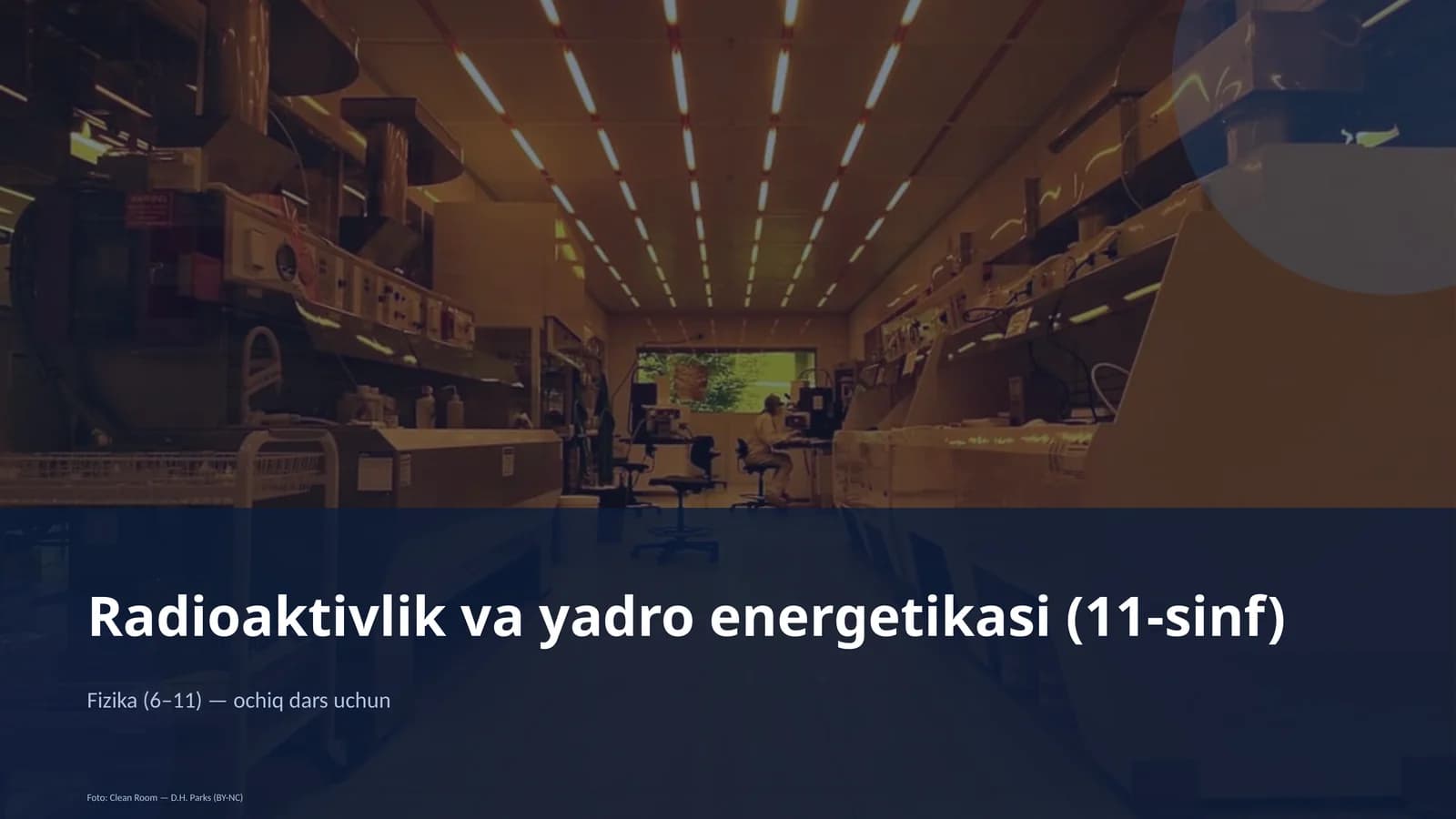 Radioaktivlik va yadro energetikasi (11-sinf)