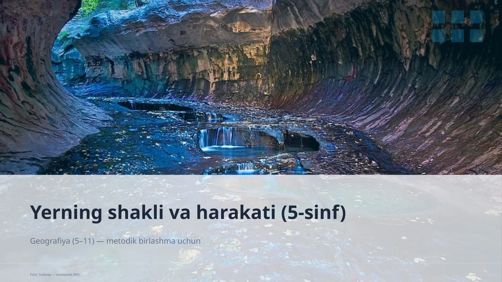 Yerning shakli va harakati (5-sinf)