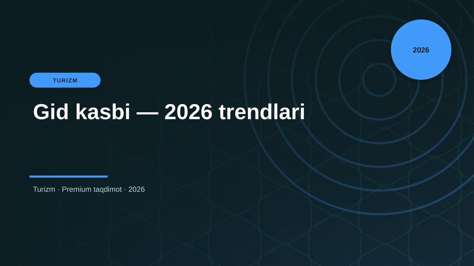 Gid kasbi — 2026 trendlari