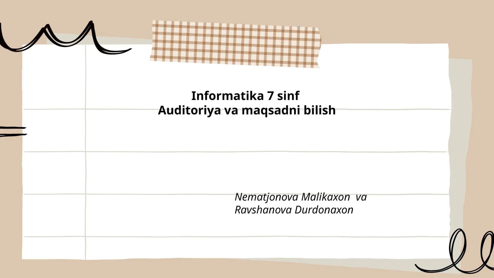 Informatika 7 sinf