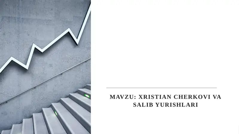 XRISTIAN CHERKOVI VA SALIB YURISHLARI