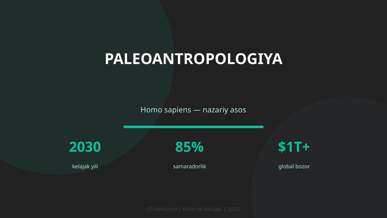 PALEOANTROPOLOGIYA