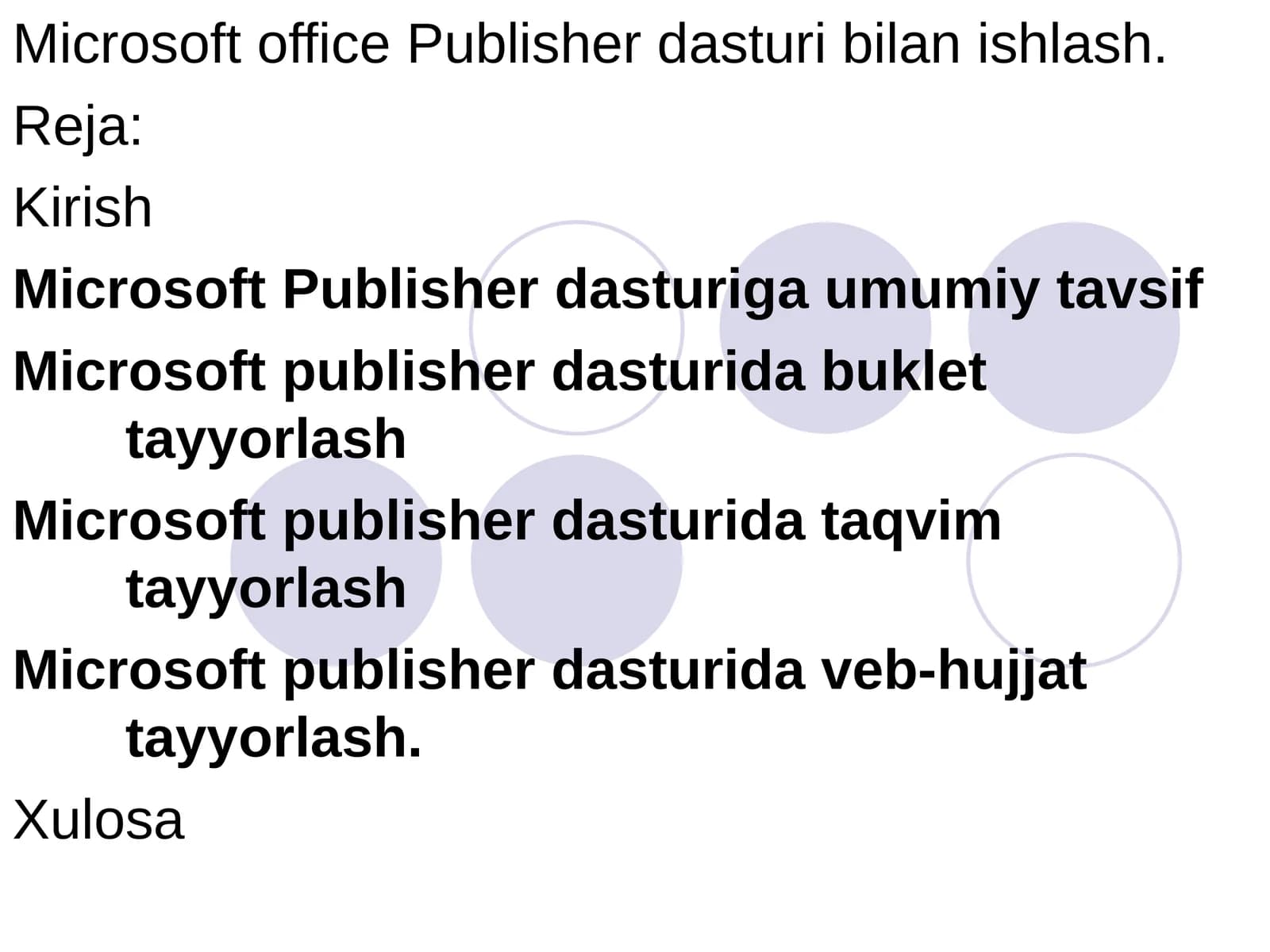Microsoft Publisher