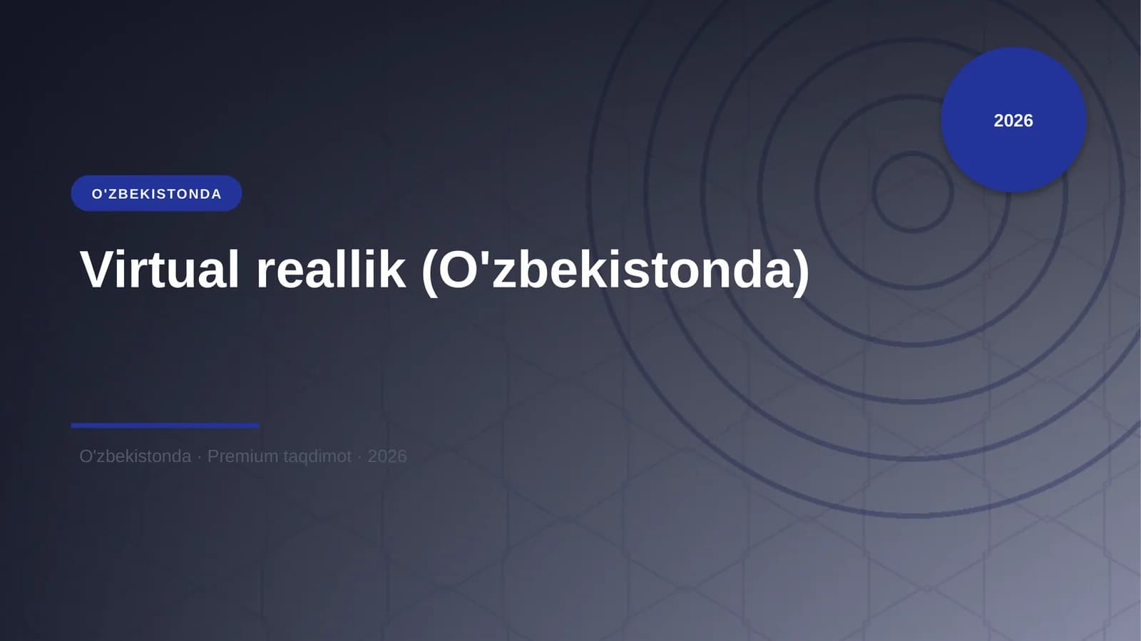 Virtual reallik (O'zbekistonda)