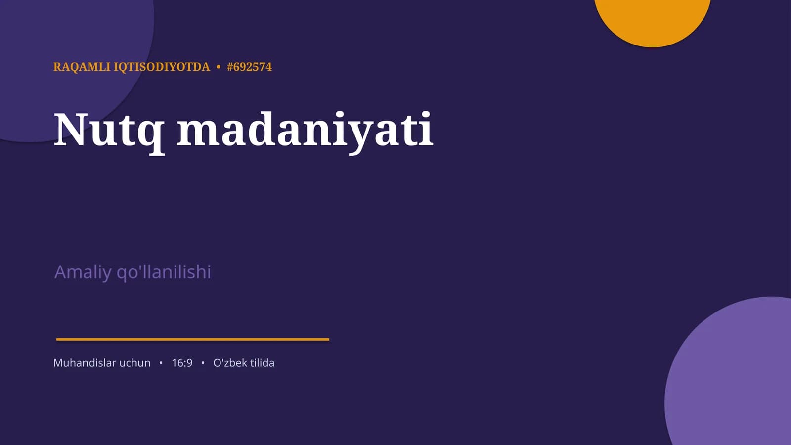 Nutq madaniyati