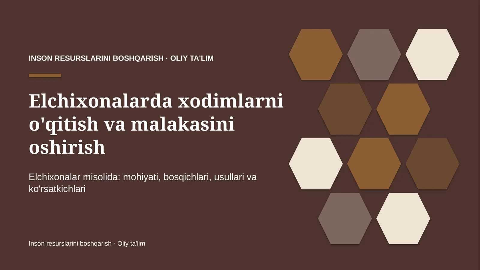 elchixonalarda xodimlarni o'qitish va malakasini oshirish 3455