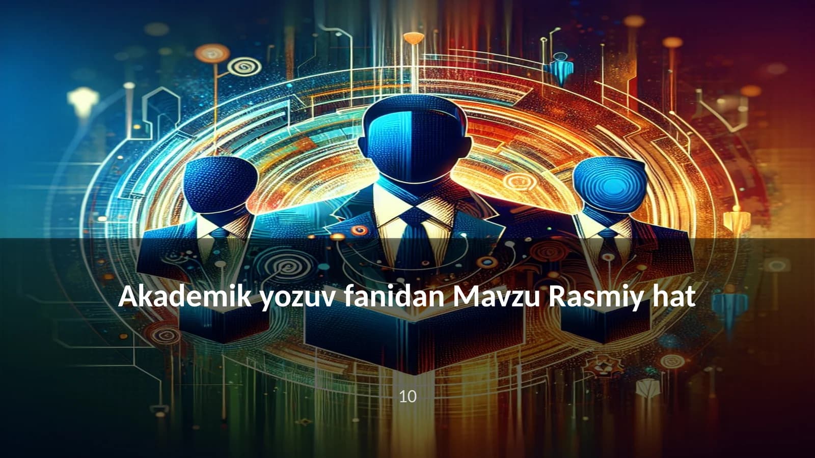 Mavzu Rasmiy hat