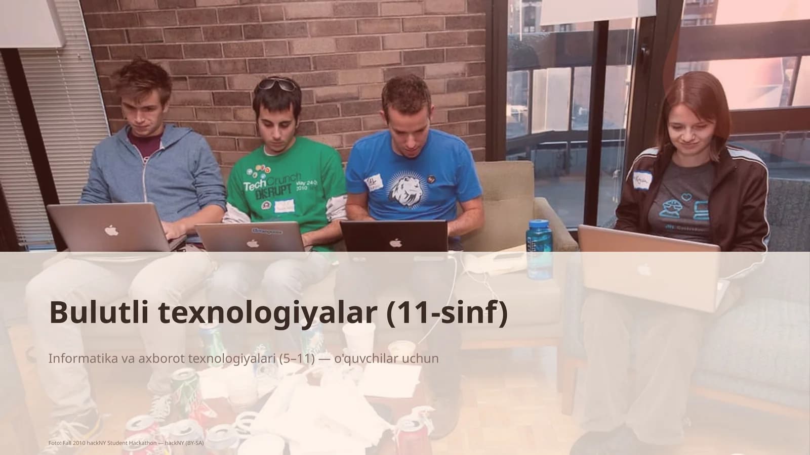 Bulutli texnologiyalar (11-sinf)