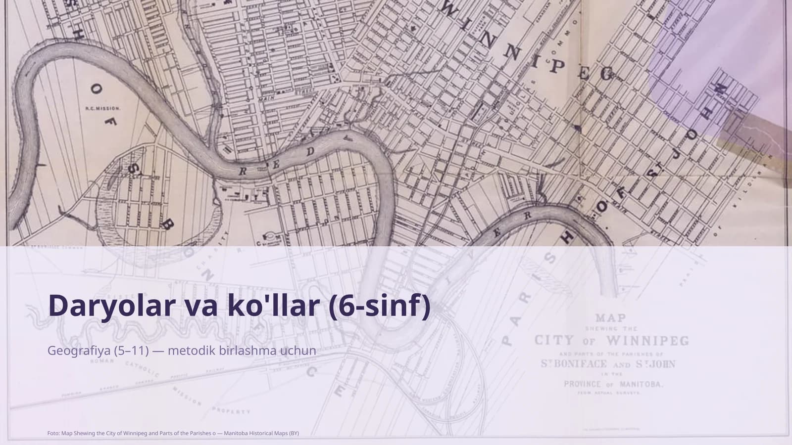 Daryolar va ko'llar (6-sinf)