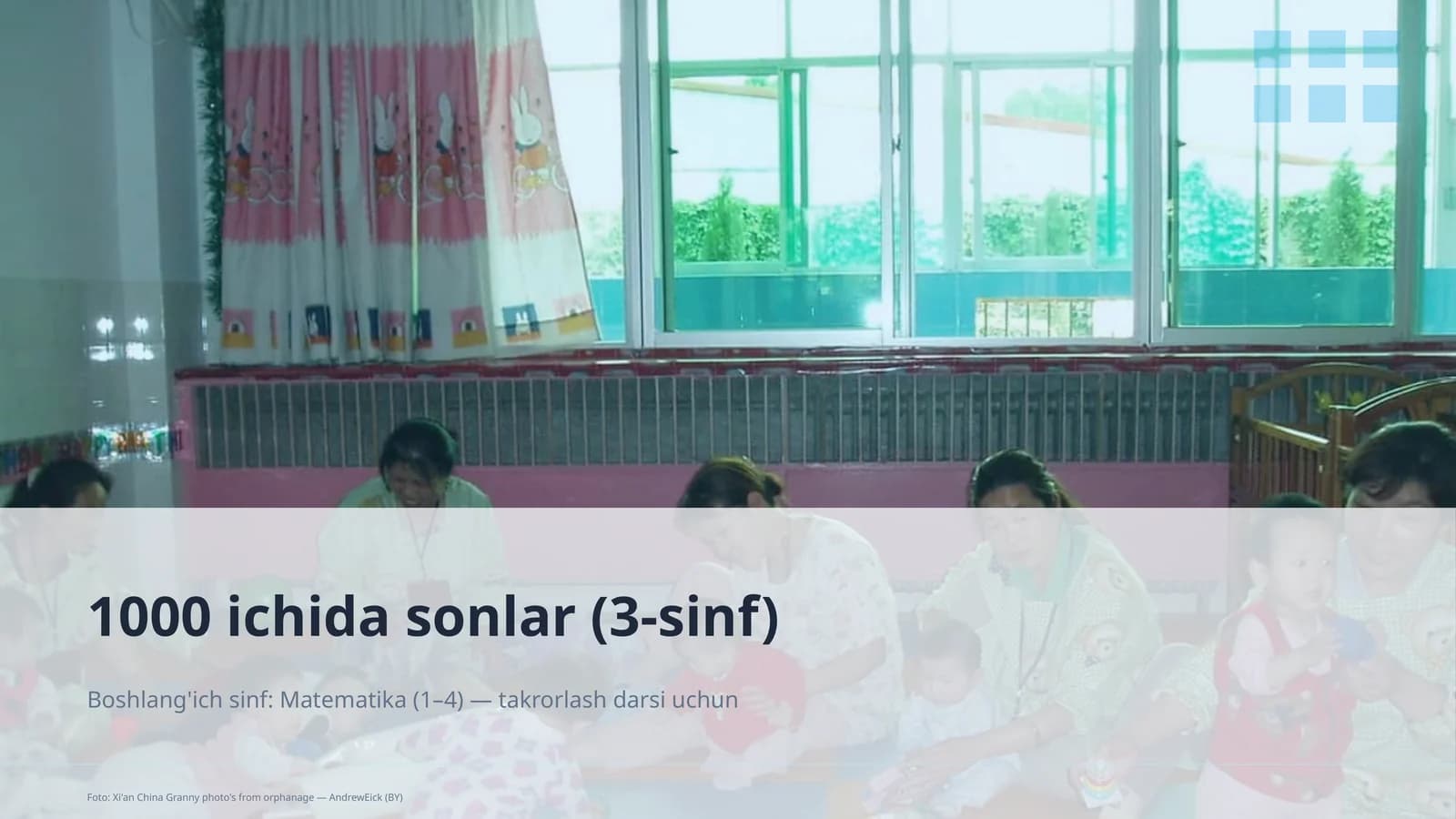1000 ichida sonlar (3-sinf)