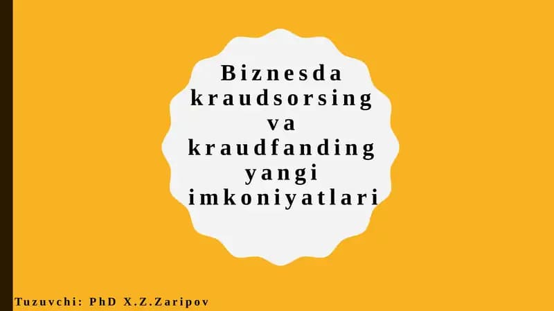 Kraudfanding