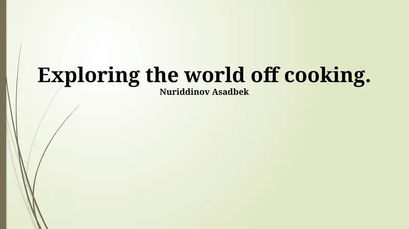 Essential Cooking Techniques