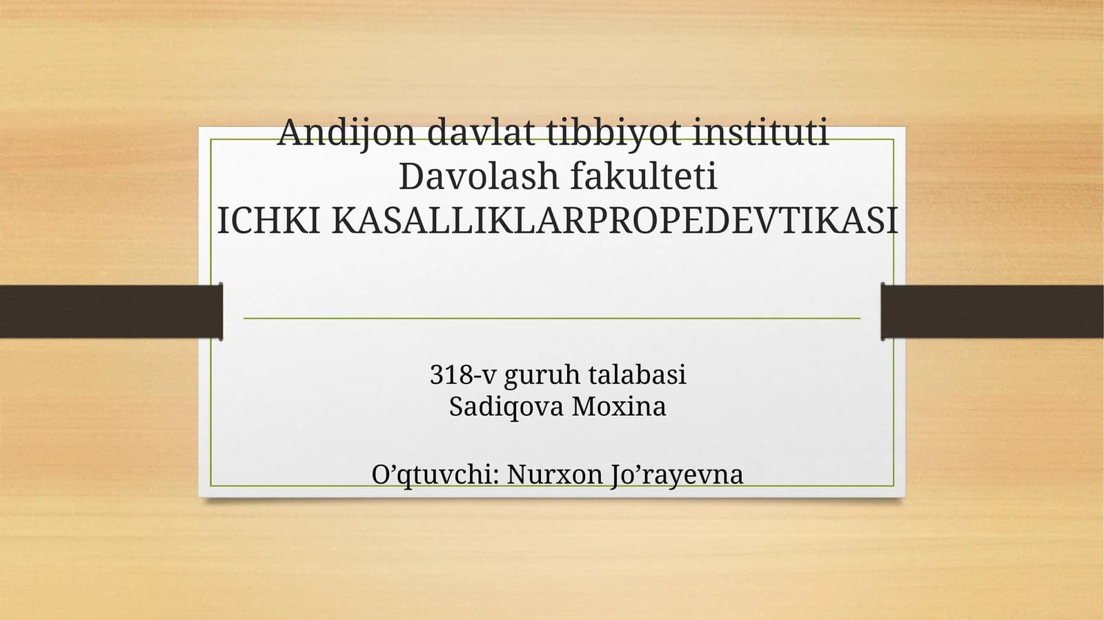 Surunkali gepatit. Klinik, labarator va instrumental tekshirish usullari