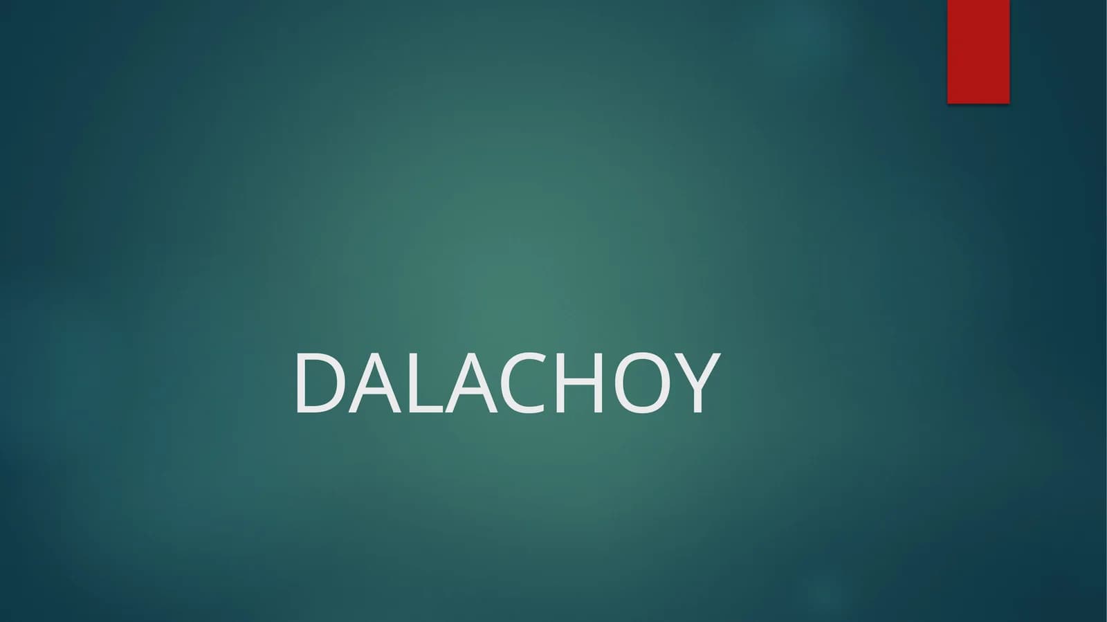 Dalachoy
