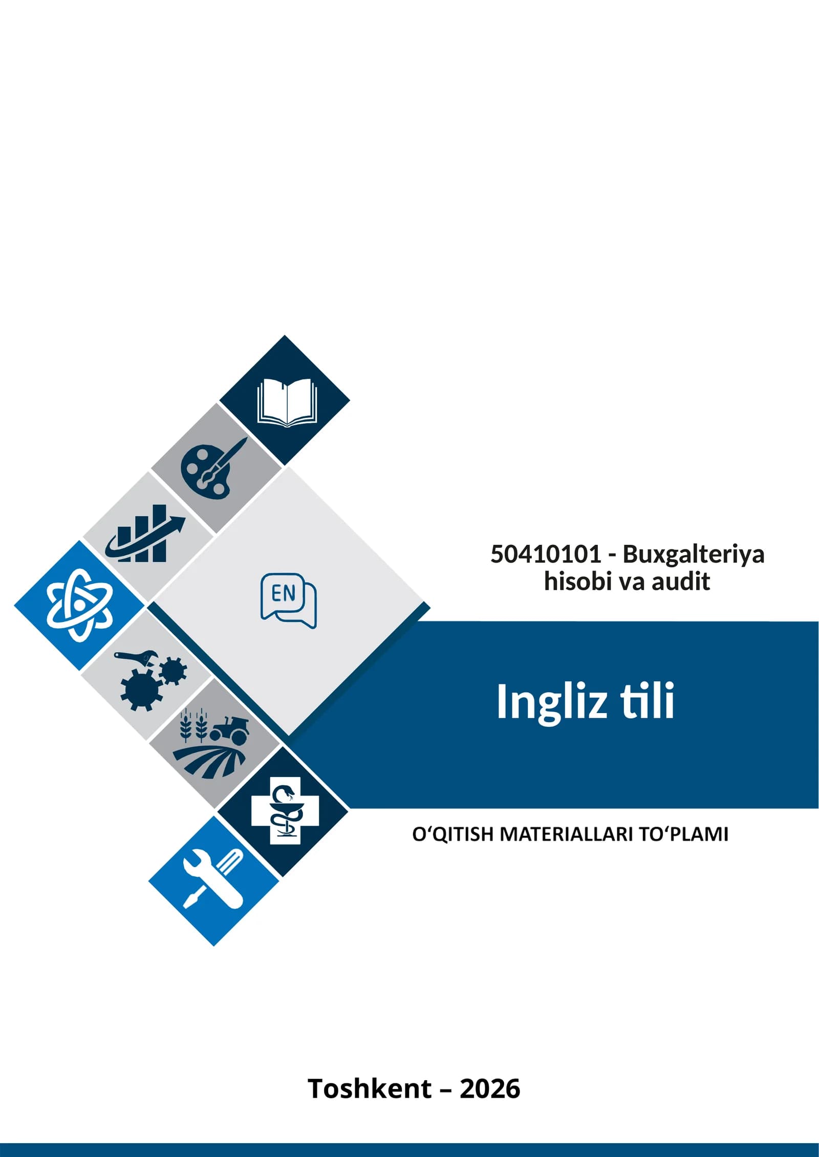 Buxgalteriya hisobi va audit yo'nalishi uchun Ingliz tili