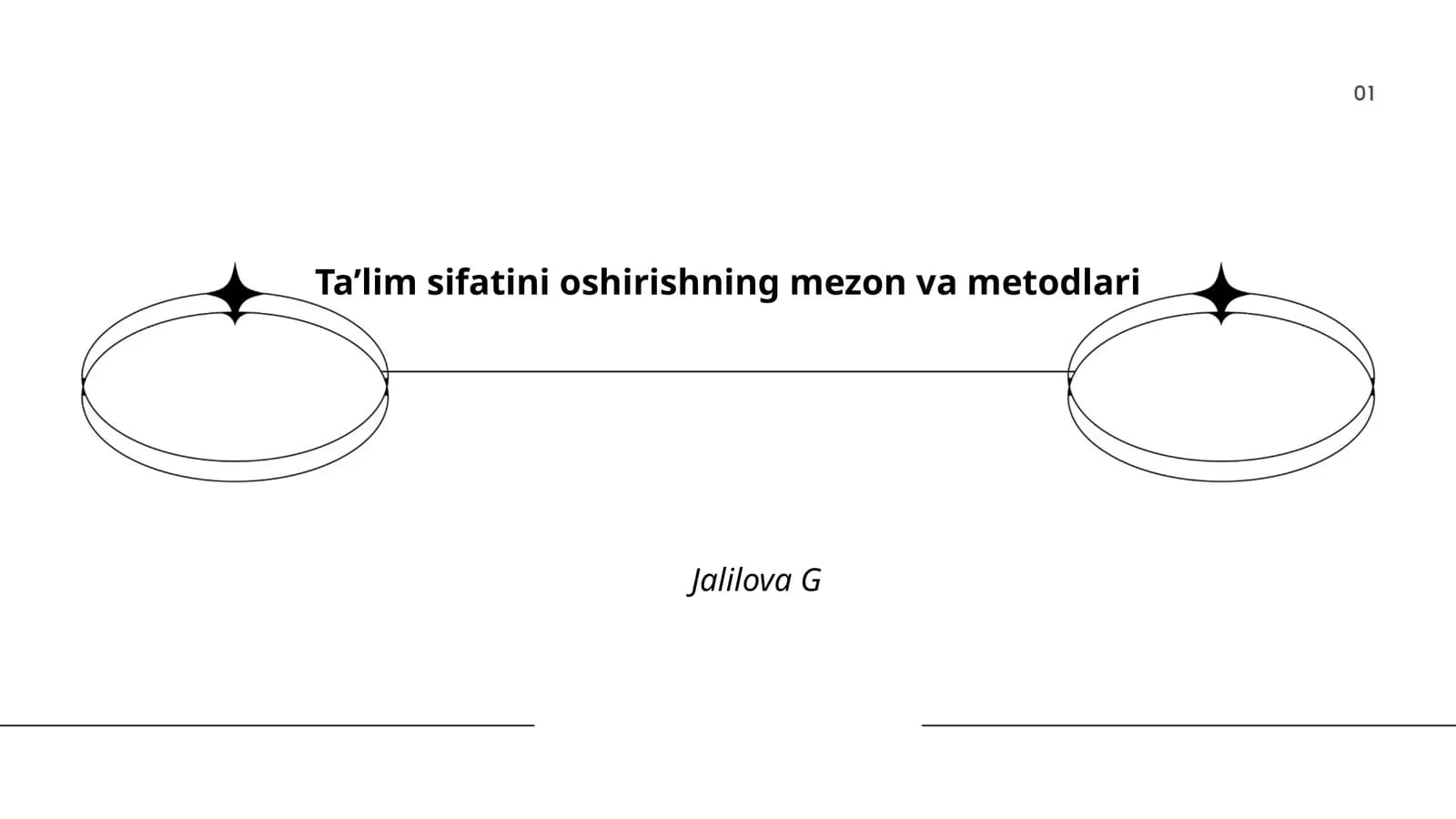 Ta’lim sifatini oshirishning mezon va metodlari