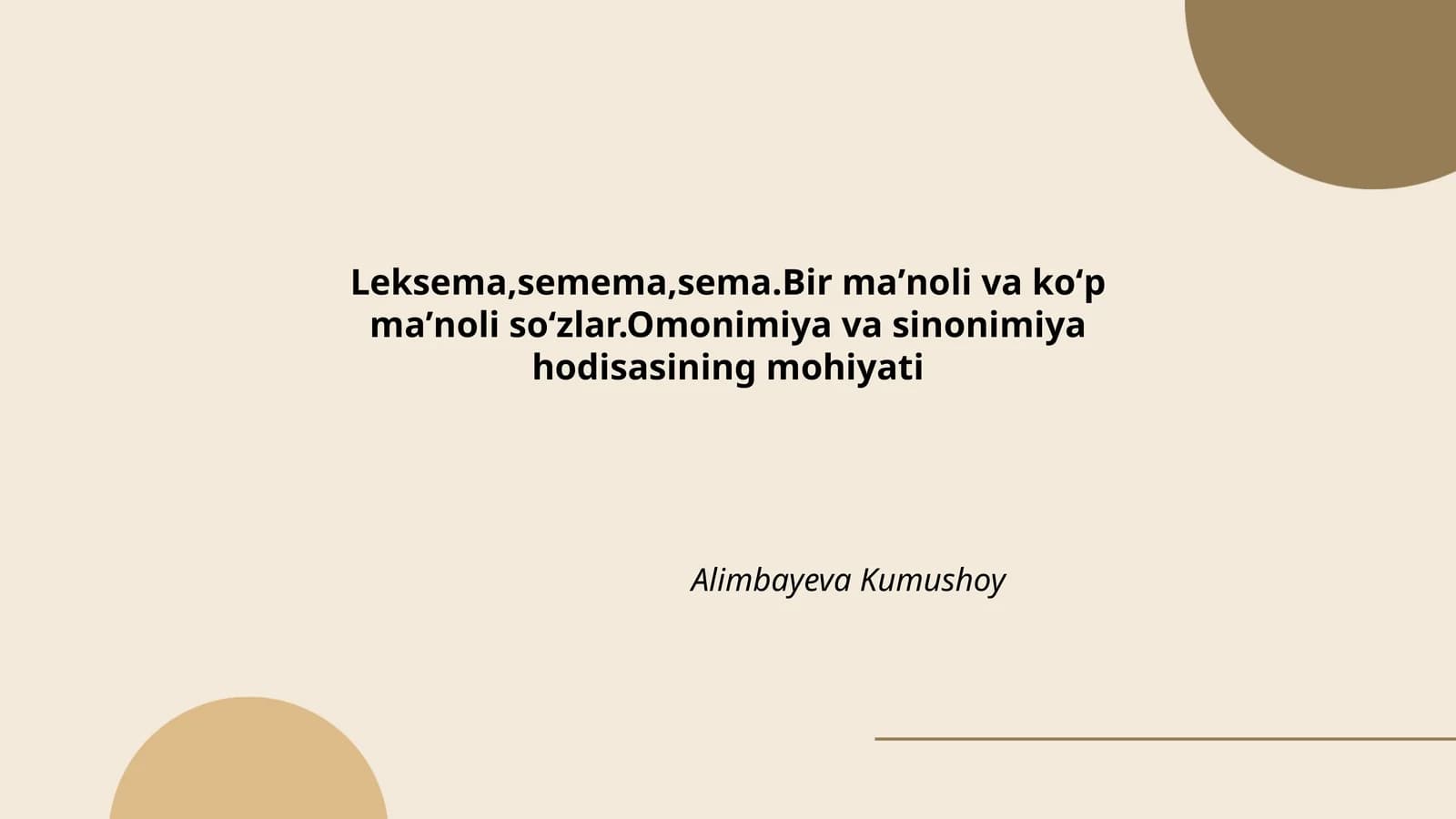 Leksema, semema, sema