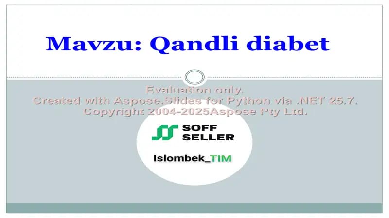 Qandli diabet