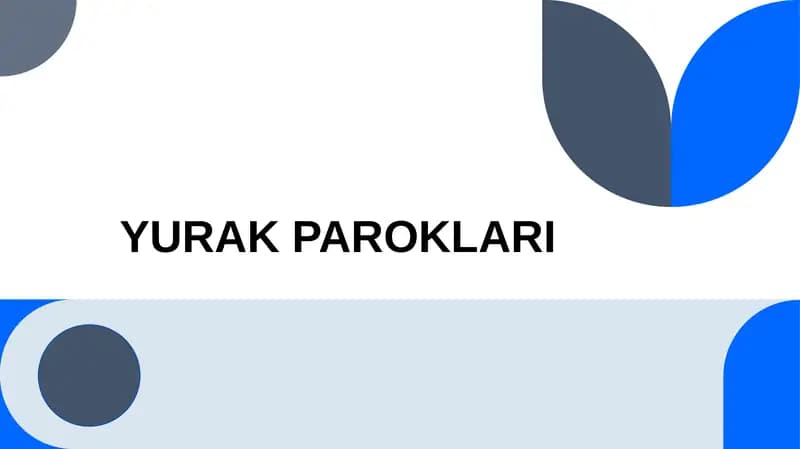 YURAK PAROKLARI