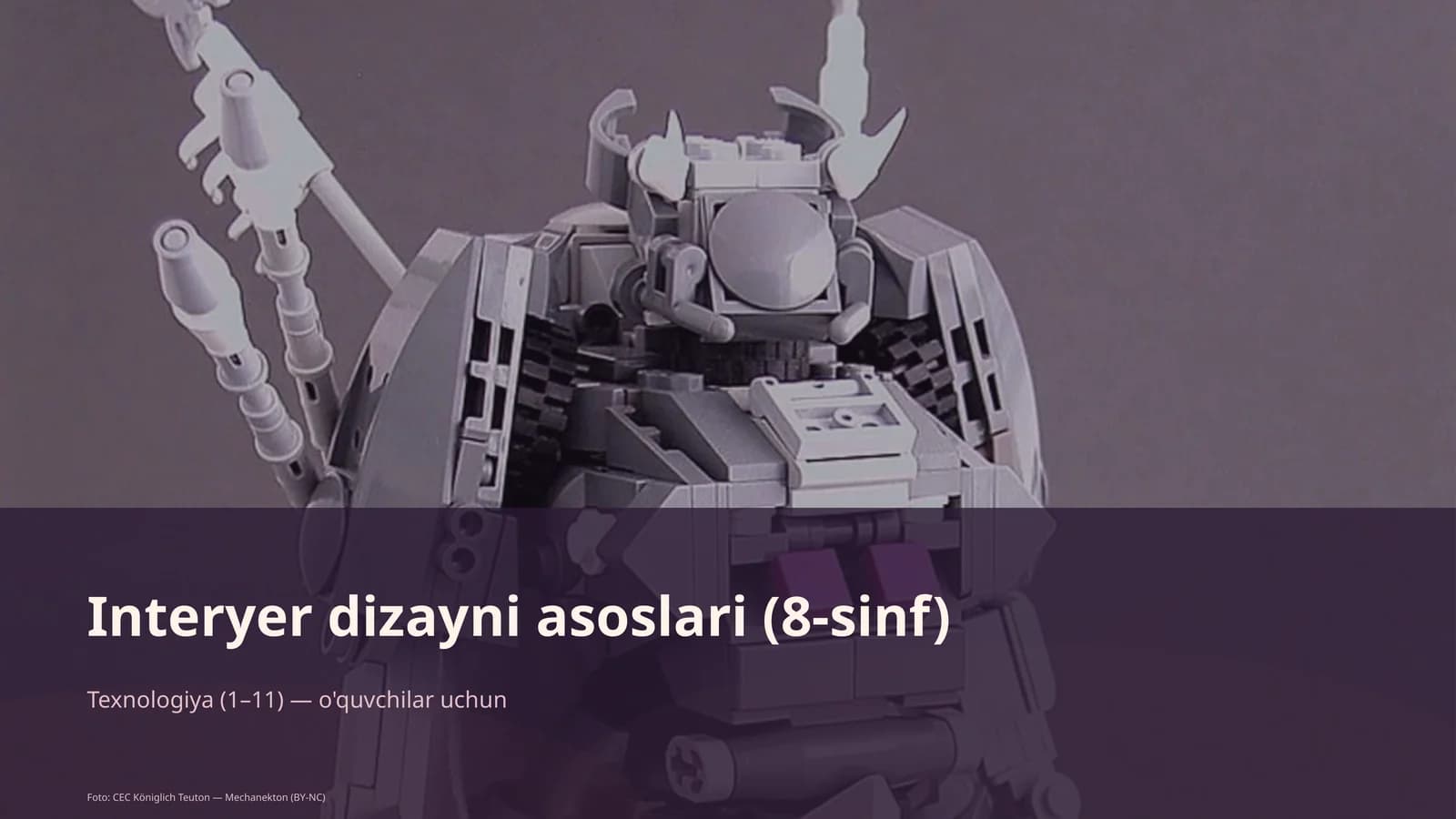 Interyer dizayni asoslari (8-sinf)