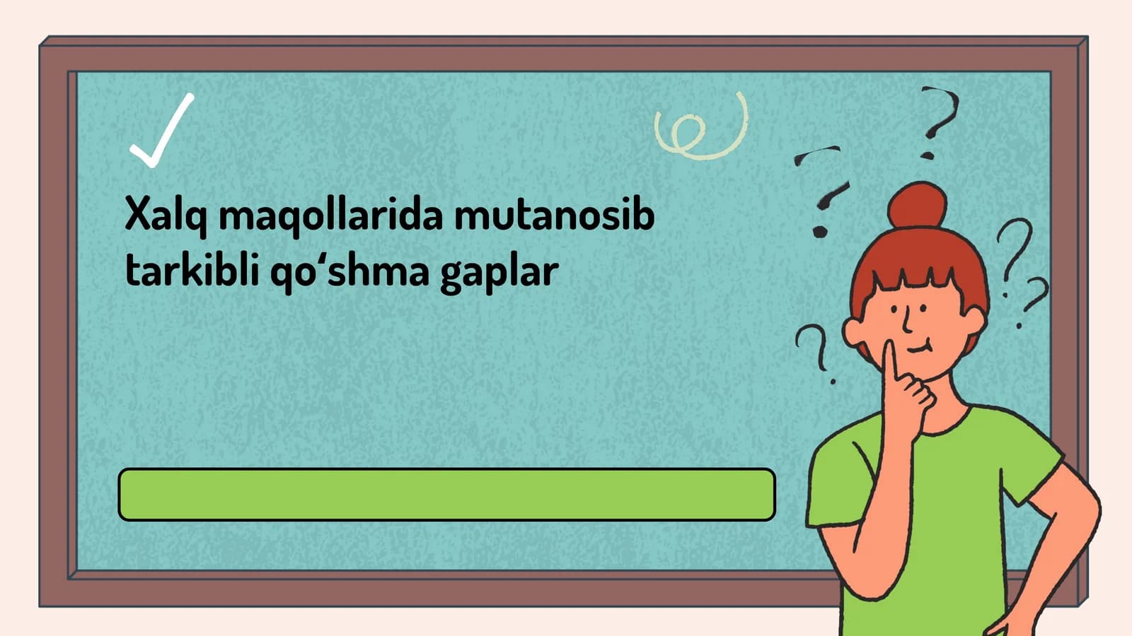 Xalq maqollarida mutanosib tarkibli qoʻshma gaplar