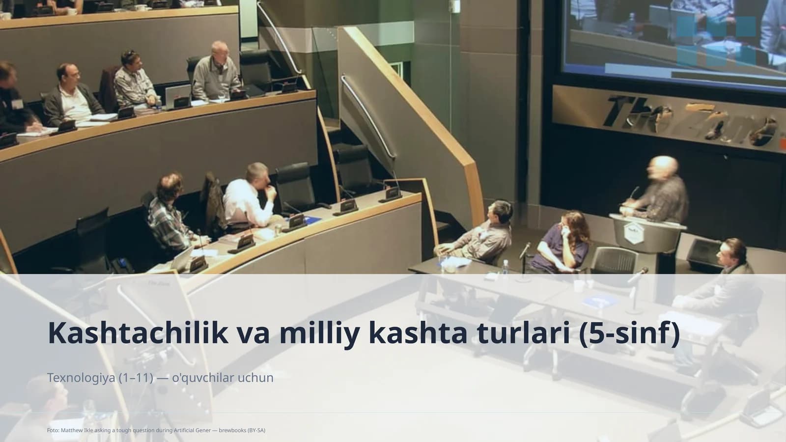 Kashtachilik va milliy kashta turlari (5-sinf)