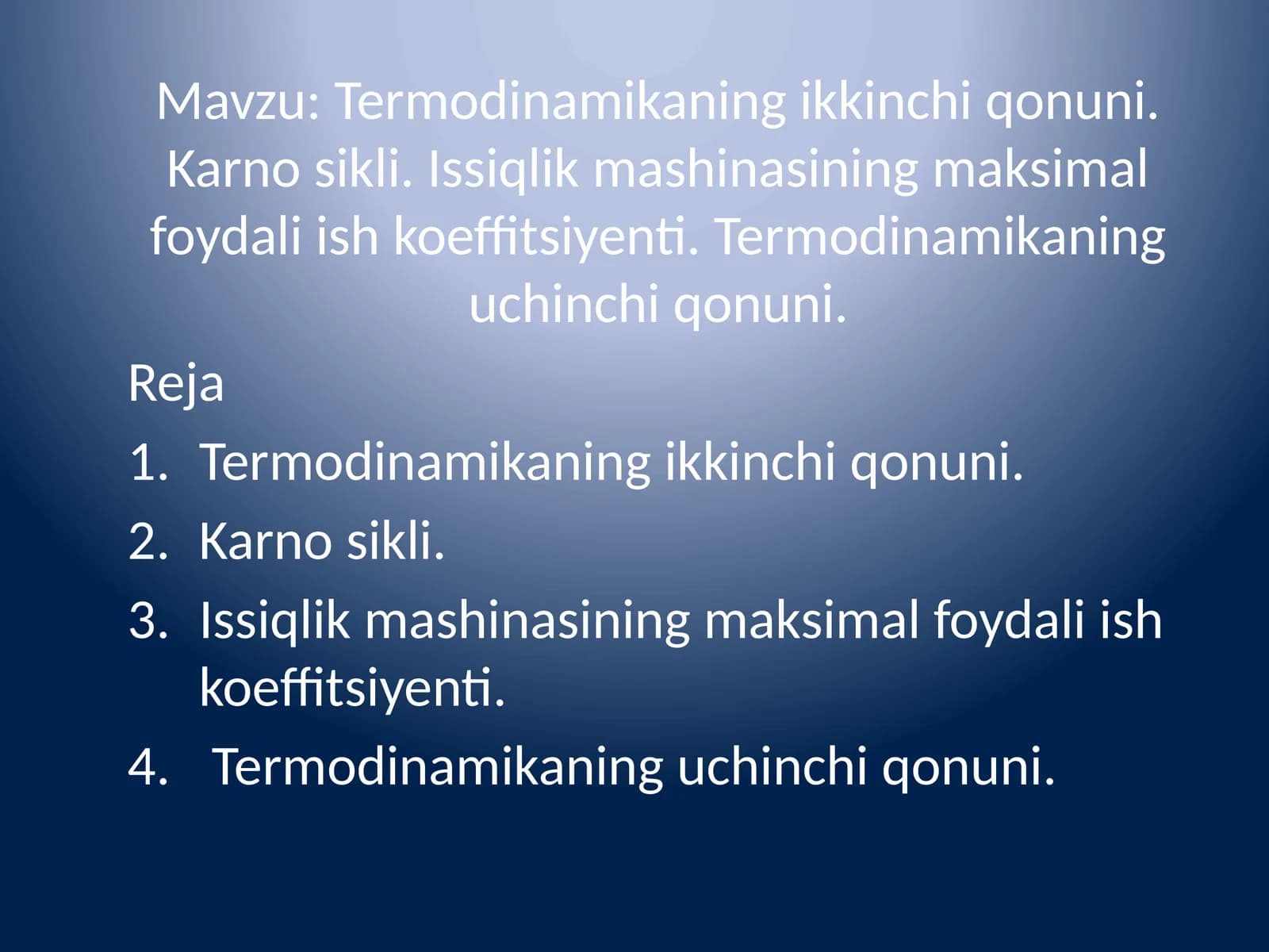 Termodinamika