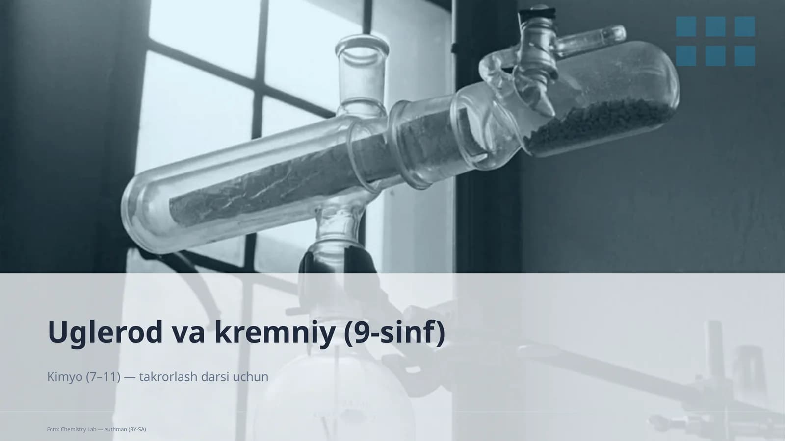 Uglerod va kremniy (9-sinf)