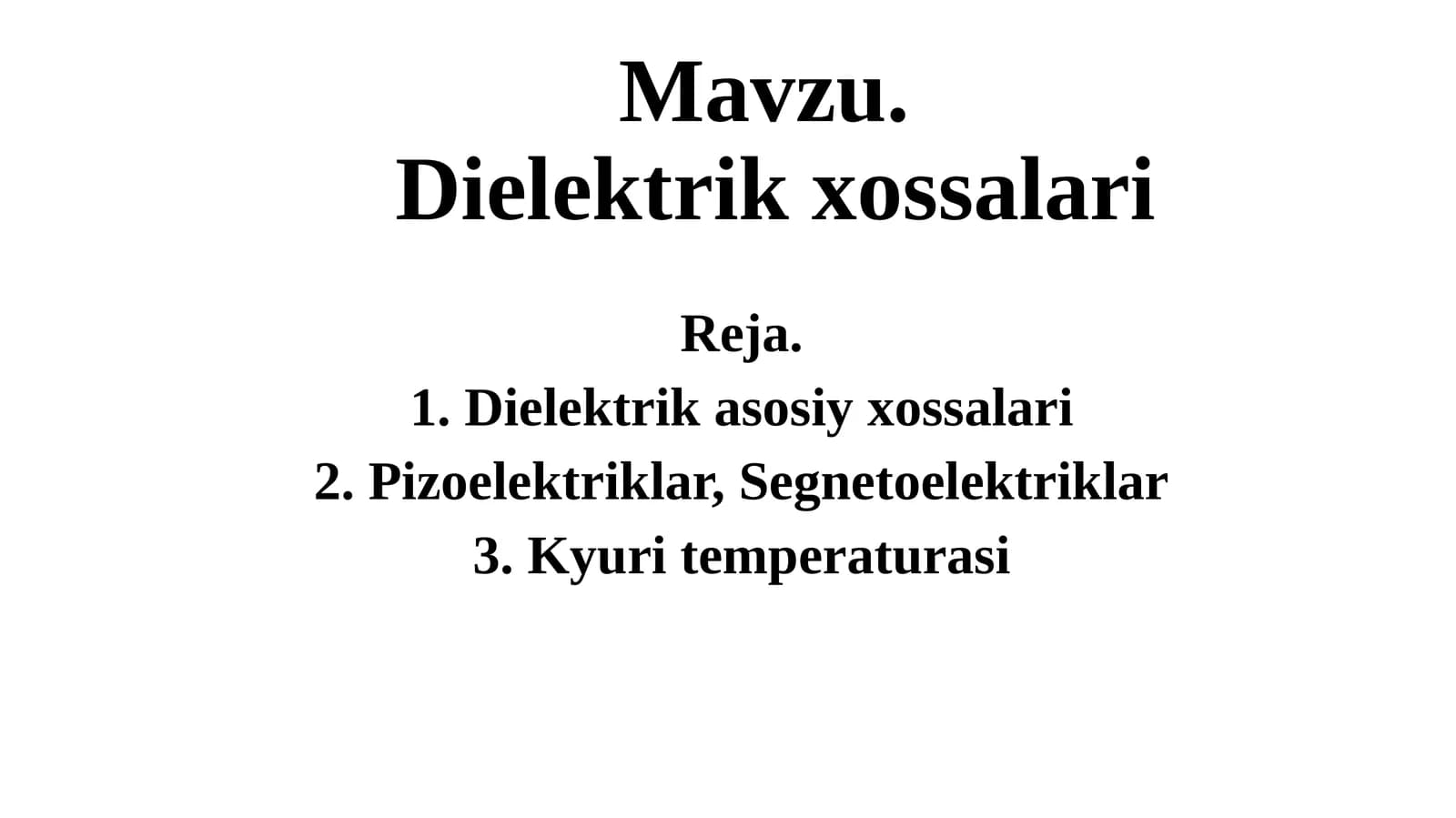 Dielektrikxossalari