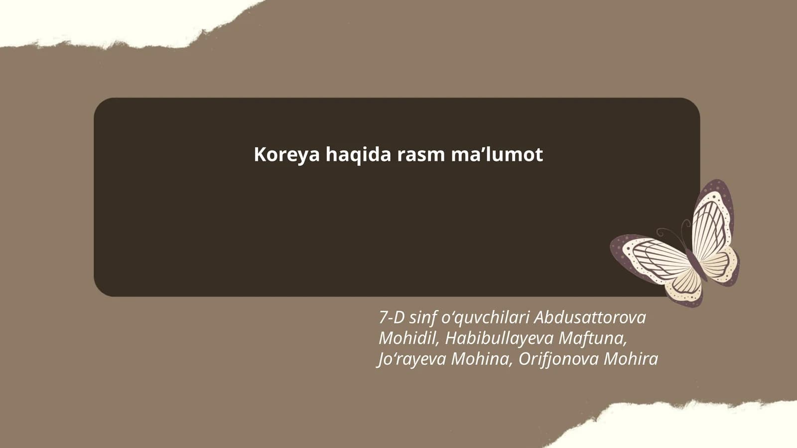 Koreya haqida rasm maʼlumot