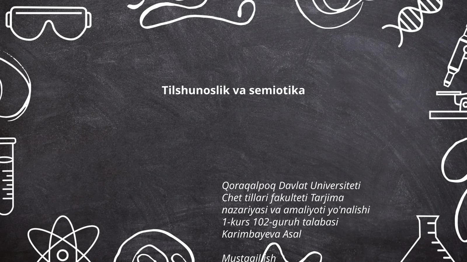 Tilshunoslik va semiotika