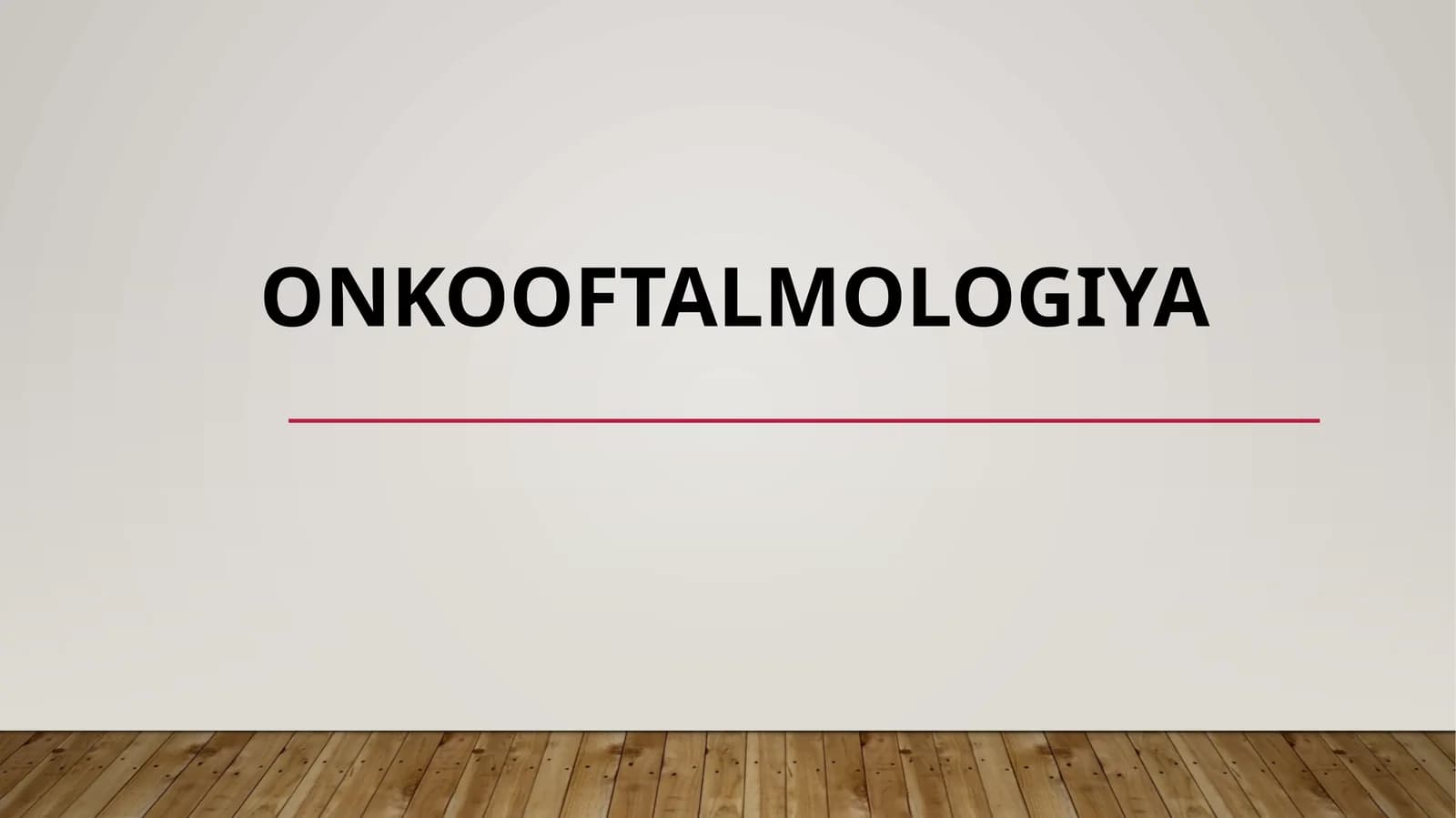 Onkooftalmologiya