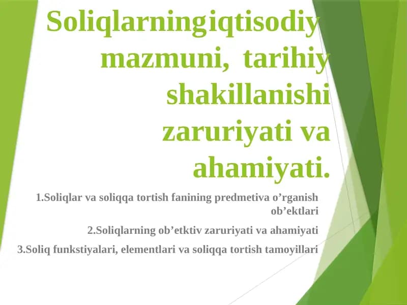 Soliqlar
