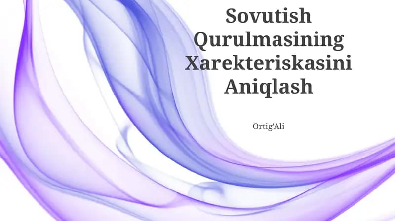 Sovutish Qurulmasi