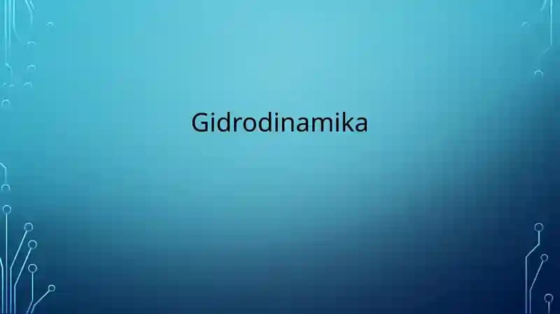 Gidrodinamika