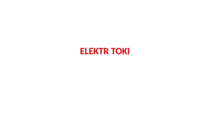 Elektr toki