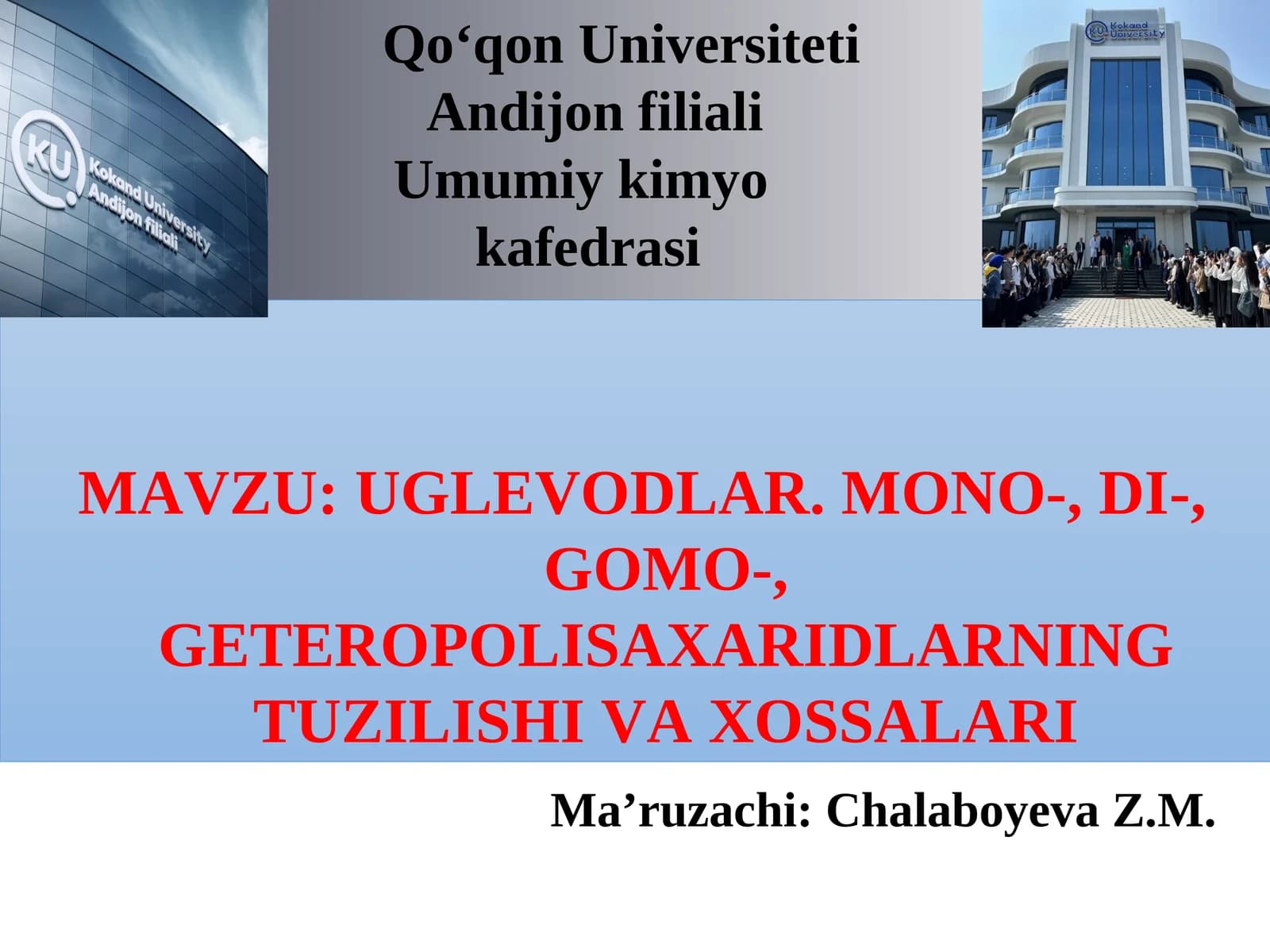 Uglevodlar